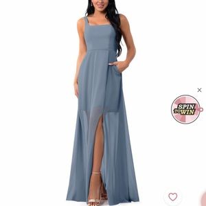 Azazie Renee Size 14 in Twilight